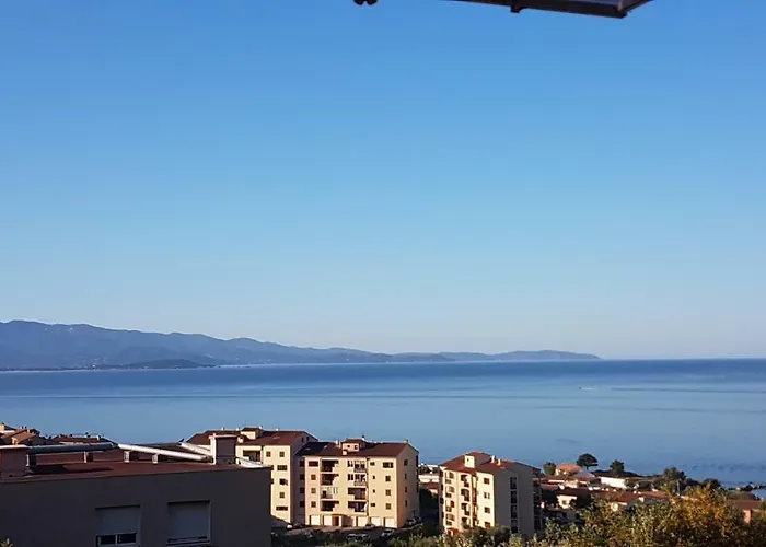 Appartement Ajaccio vue mer panoramique